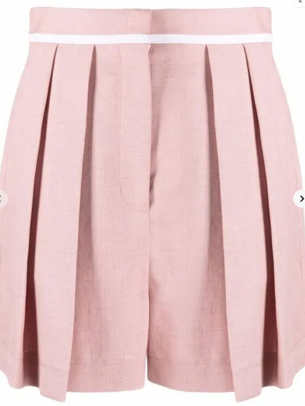 NEW $575 Stella McCartney ariel tailored shorts PINK Size 40